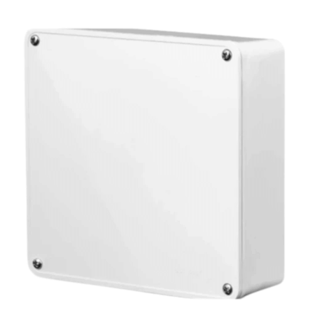 กล่องพักสายไฟทรงเหลี่ยม 6×6×3 นิ้ว UPC รุ่น US039 สีขาว สําหรับท่อร้อยสายไฟ ยูพีวีซี_0
